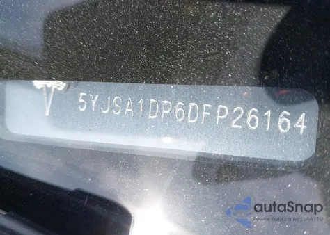 2013 Tesla Model S Performance из США, поврежденный, VIN 5YJSA1DP6DFP26164